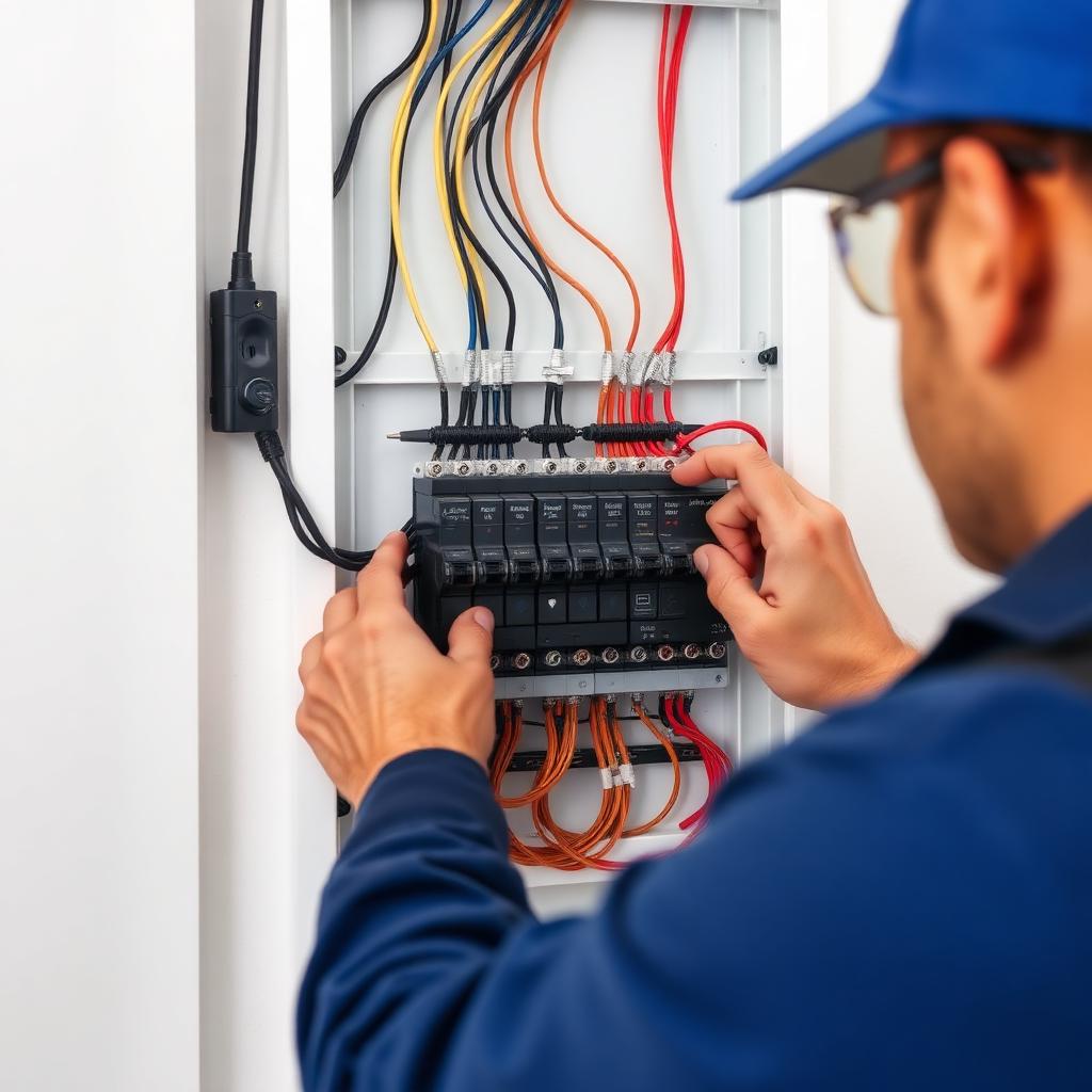 Instalação elétrica residencial HCELETRIC — quadro e circuitos